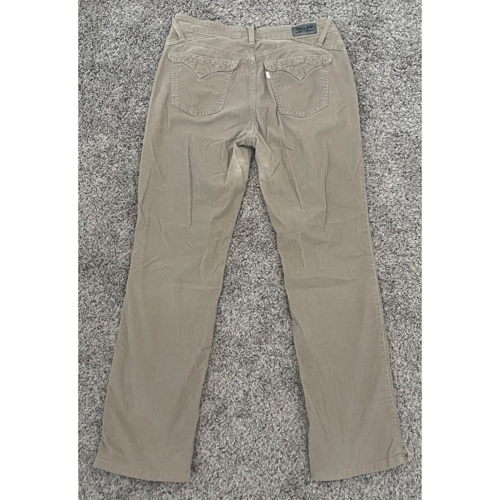 VTG 90s Levis 505 Silver Tab Corduroy Pants Mens 30x32 Beige Straight‎ Leg - Picture 2 of 4
